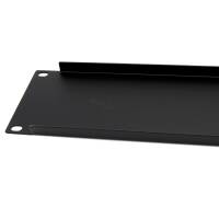 Penn Elcom 2HE Rackblende 19 Zoll U-Form Stahl - B-Stock