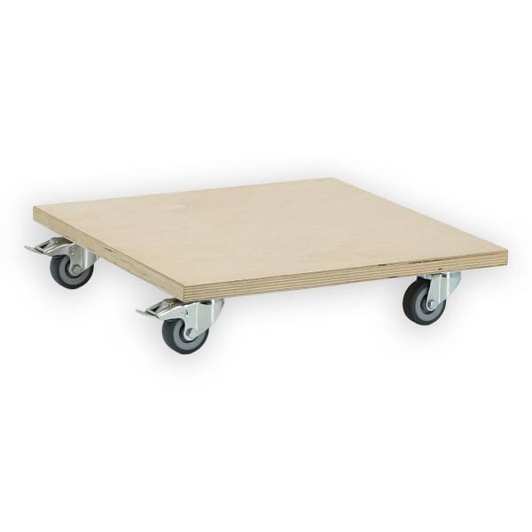 AWEO Universal Rollbrett Birke 39x39 cm bis 150kg