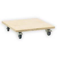 AWEO Universal Rollbrett Birke 39x39 cm bis 150kg