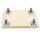 AWEO Universal Rollbrett Birke 39x39 cm bis 150kg