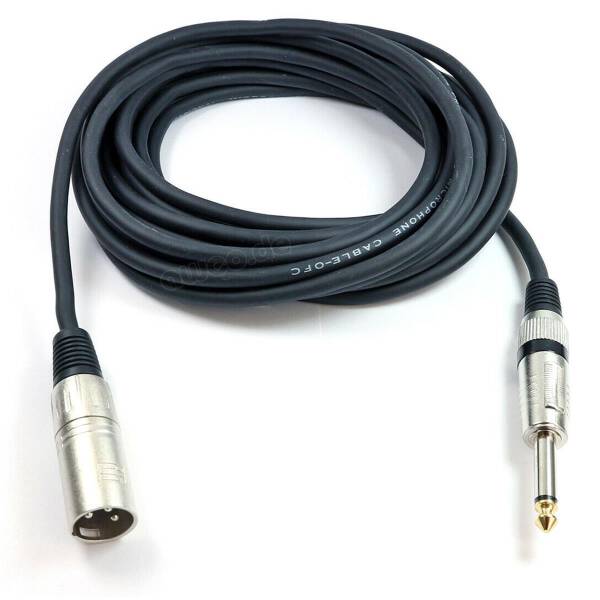 3M Audio-Kabel XLR/F  male auf 3,5 mm Klinke stereo Adapterkabel Mikrofonkabel F 