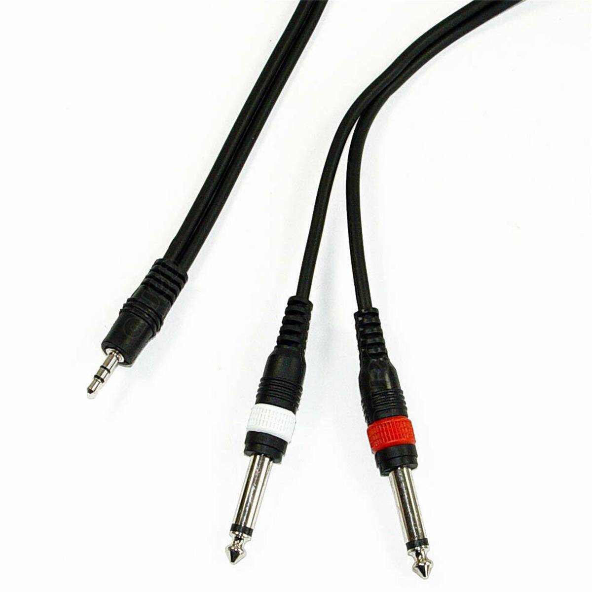 3,5mm Stereo Audio-Kabel 2x Klinken-Stecker 1,5m 1,06€/m 