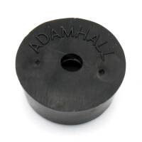 Adam Hall 4903 Gummifuß 20 x 9 mm schwarz mit Stahleinlage