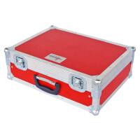 Flightcase Koffer Zubeh&ouml;r Case 7 mm Birke MP rot
