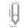Penn Elcom EG-0315/1 Aluminium Schließprofil male Einschub 4 mm