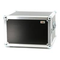 7 HE Live Rack 19 Zoll Double Door 39 CM Phenol braun