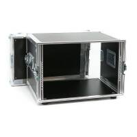 7 HE Live Rack 19 Zoll Double Door 39 CM Phenol braun