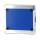 2 HE Live Rack 19 Zoll Double Door 45 CM blau