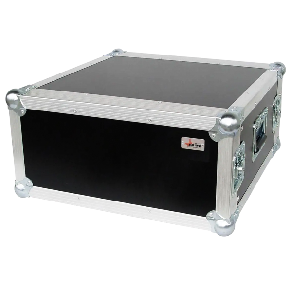 5 HE Live Rack 19 Zoll Double Door 39 CM Phenol braun RSH