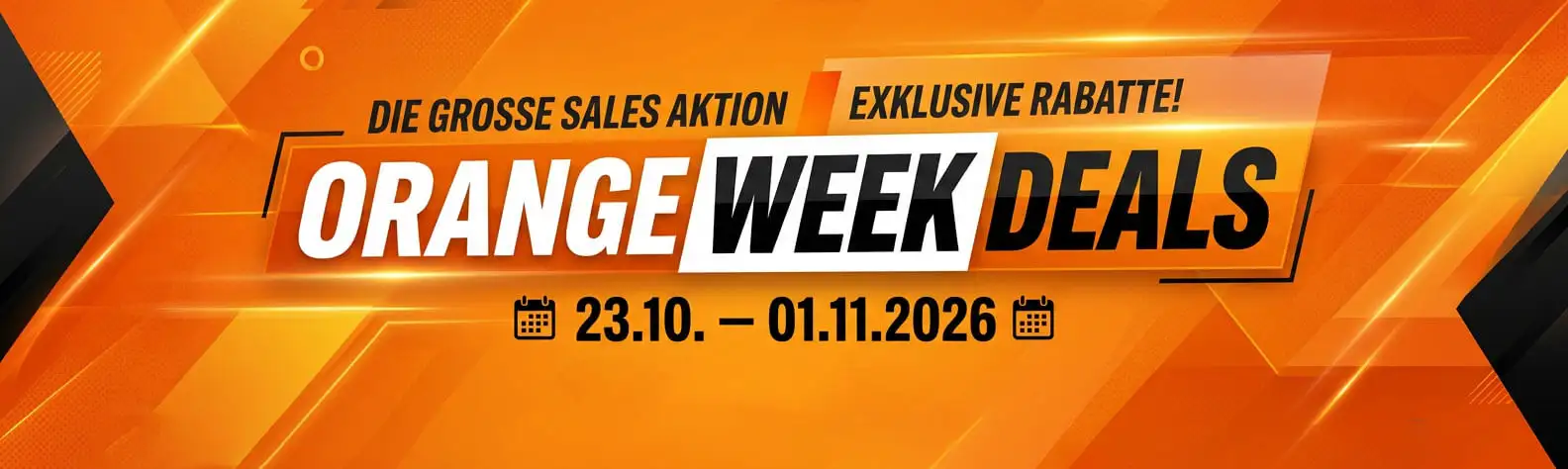 Orange Week Sales bei AWEO